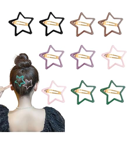 Amazon.co.jp: KUKU工房 パッチンピン ヘアクリップ 30個セット